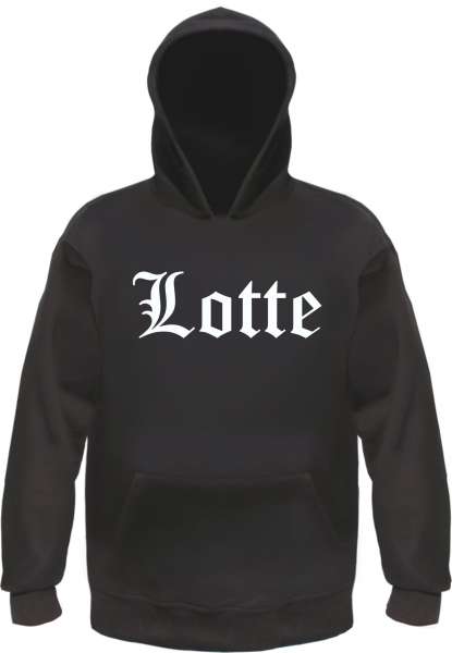 Lotte Kapuzensweatshirt - Altdeutsch - bedruckt - Hoodie Kapuzenpullover