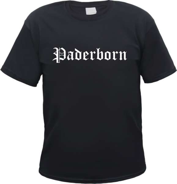 Paderborn Herren T-Shirt - Altdeutsch - Tee Shirt