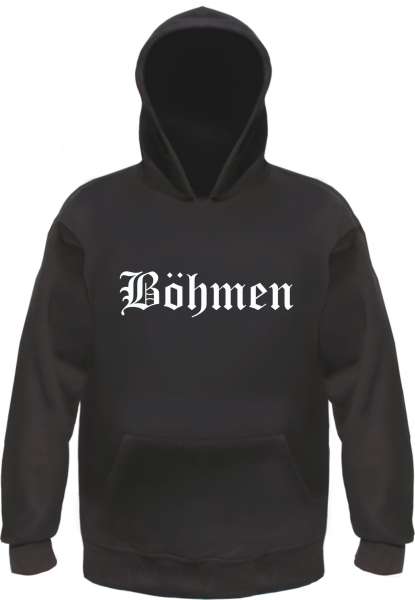 Böhmen Kapuzensweatshirt - Altdeutsch - bedruckt - Hoodie Kapuzenpullover