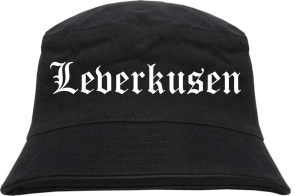Leverkusen Fischerhut - Altdeutsch - bedruckt - Bucket Hat Anglerhut Hut