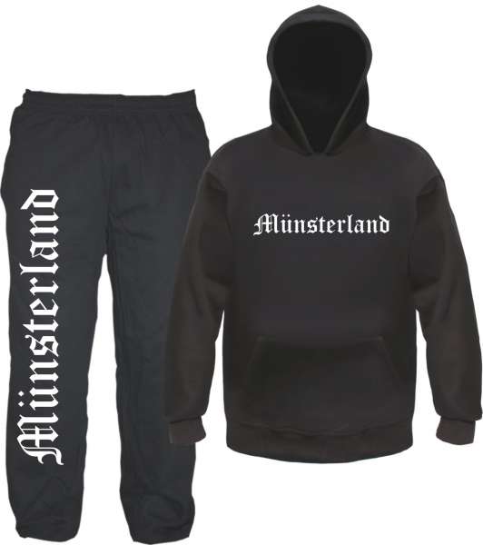 Münsterland Jogginganzug - Altdeutsch - Jogginghose und Hoodie