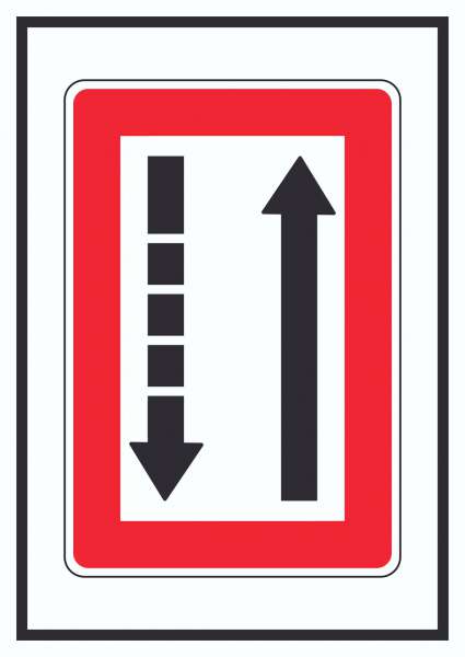 Fahrwasserseite an Steuerbordbord halten Symbol