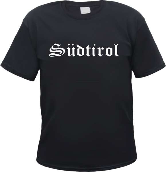 Südtirol Herren T-Shirt - Altdeutsch - Tee Shirt