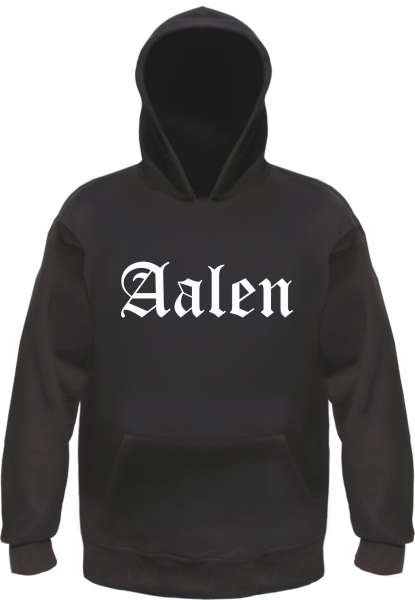 Aalen Kapuzensweatshirt - Altdeutsch - bedruckt - Hoodie Kapuzenpullover