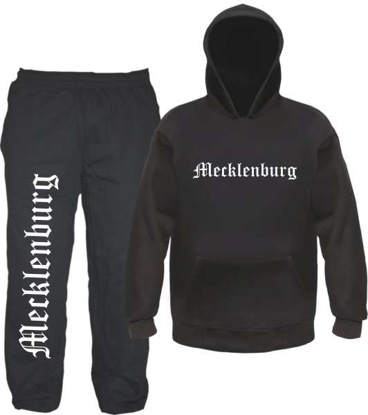 Mecklenburg Jogginganzug - Altdeutsch - Jogginghose und Hoodie