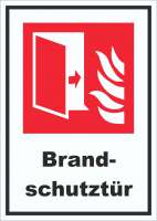 Brandschutztür Brandschutz Schild Brandschutztür Brandschutz Schild