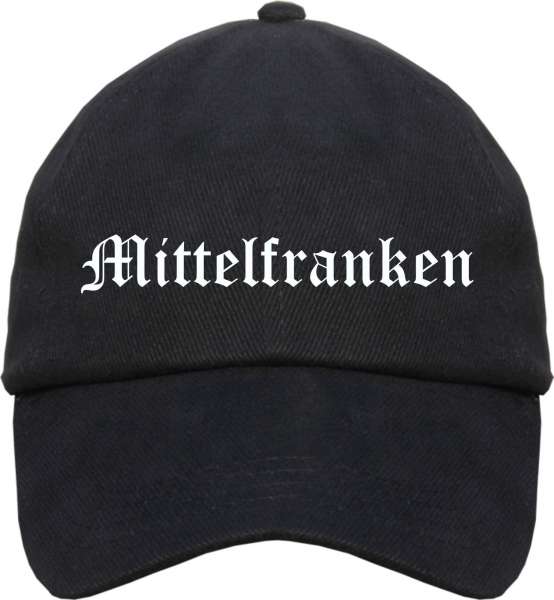 Mittelfranken Cappy - Altdeutsch bedruckt - Schirmmütze Cap
