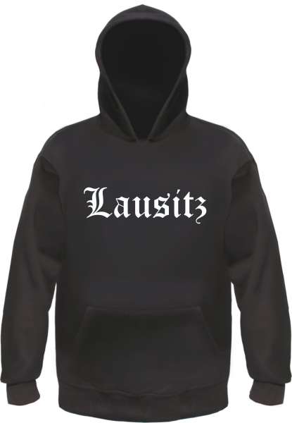 Lausitz Kapuzensweatshirt - Altdeutsch - bedruckt - Hoodie Kapuzenpullover