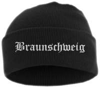 Braunschweig Umschlagmütze - Altdeutsch - Bestickt - Mütze mit breitem Umschlag Braunschweig Umschlagmütze - Altdeutsch - Bestickt - Mütze mit breitem Umschlag