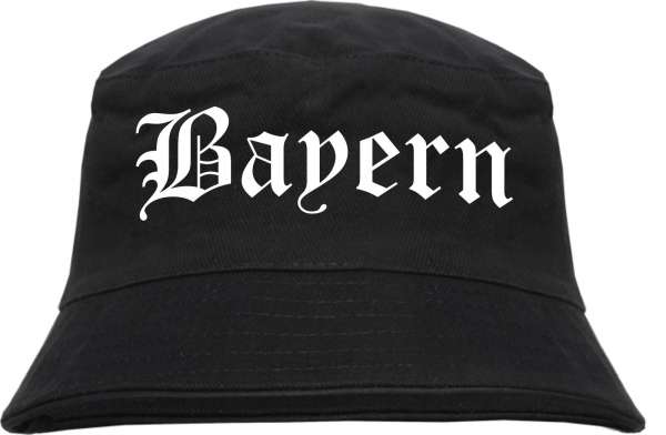 Bayern Fischerhut mit Wappen - Bucket Hat