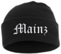 Mainz Umschlagmütze - Altdeutsch - Bestickt - Mütze mit breitem Umschlag Mainz Umschlagmütze - Altdeutsch - Bestickt - Mütze mit breitem Umschlag