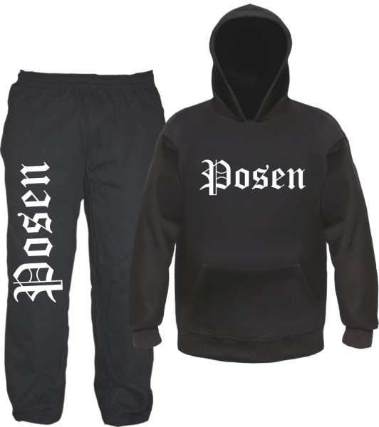 Posen Jogginganzug - Altdeutsch - Jogginghose und Hoodie