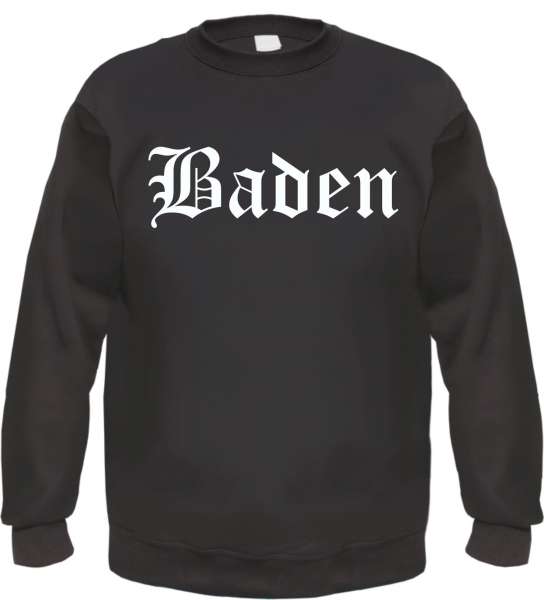 Baden Sweatshirt - Altdeutsch - bedruckt - Pullover