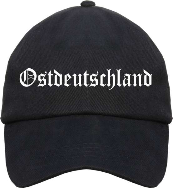 Ostdeutschland Cappy - Altdeutsch bedruckt - Schirmmütze Cap