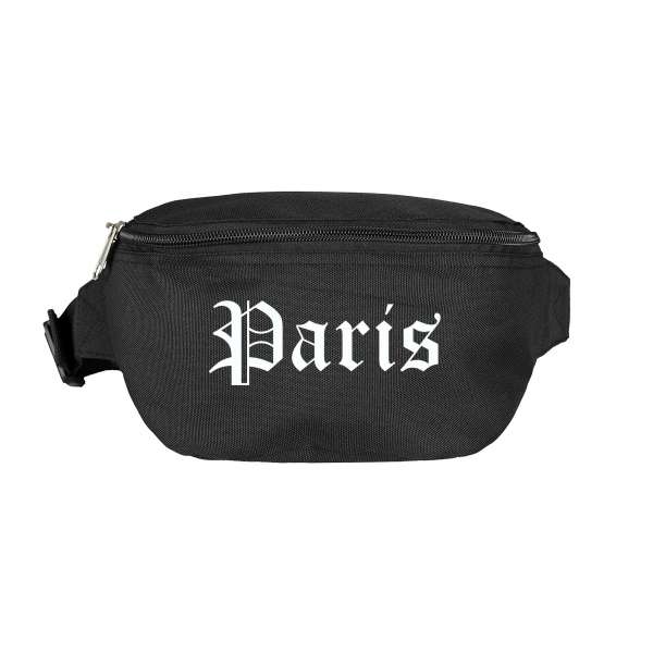 Paris Bauchtasche - Altdeutsch bedruckt - Gürteltasche Hipbag