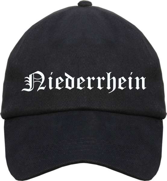 Niederrhein Cappy - Altdeutsch bedruckt - Schirmmütze Cap