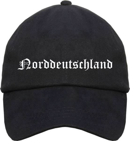 Norddeutschland Cappy - Altdeutsch bedruckt - Schirmmütze Cap