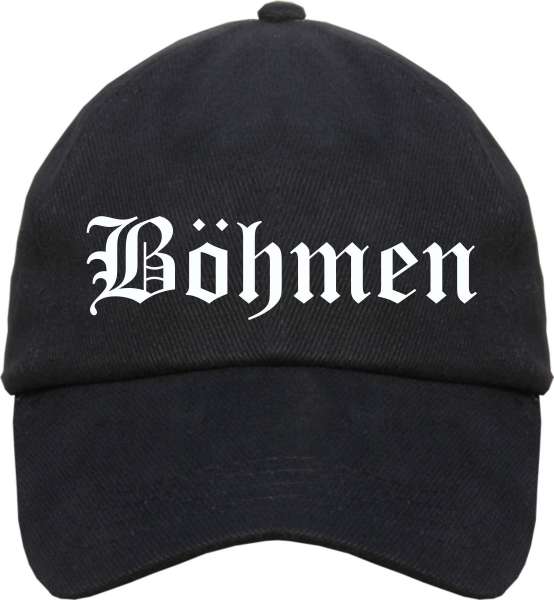 Böhmen Cappy - Altdeutsch bedruckt - Schirmmütze Cap