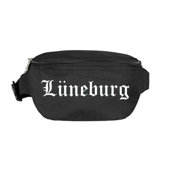 Lüneburg Bauchtasche - Altdeutsch bedruckt - Gürteltasche Hipbag