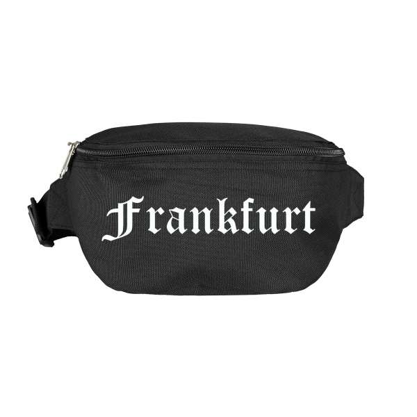 Frankfurt Bauchtasche - Altdeutsch bedruckt - Gürteltasche Hipbag