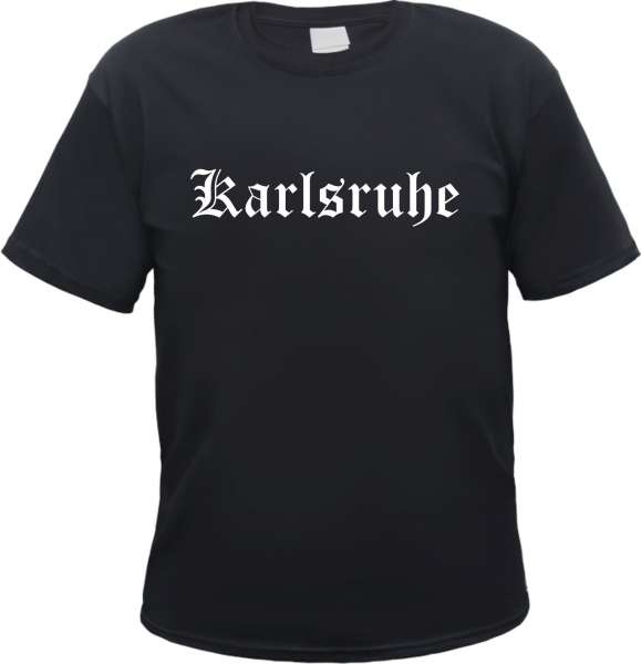 Karlsruhe Herren T-Shirt - Altdeutsch - Tee Shirt