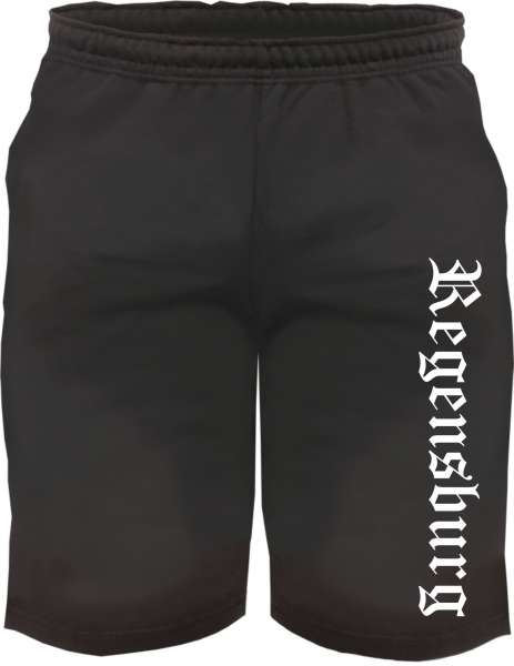 Regensburg Sweatshorts - Altdeutsch bedruckt - Kurze Hose Shorts