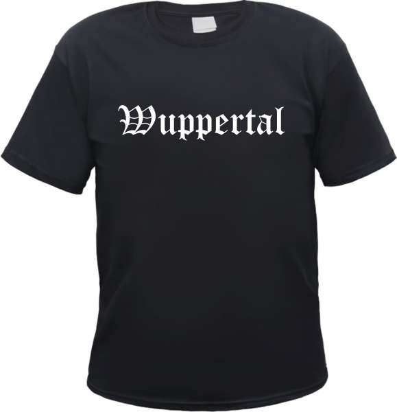 Wuppertal Herren T-Shirt - Altdeutsch - Tee Shirt