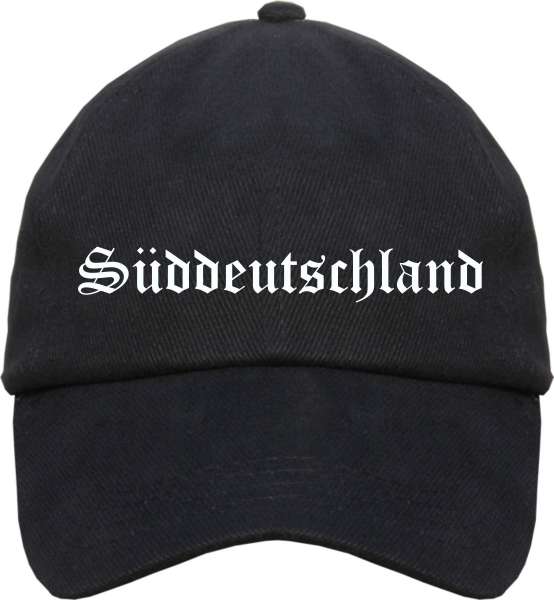 Süddeutschland Cappy - Altdeutsch bedruckt - Schirmmütze Cap