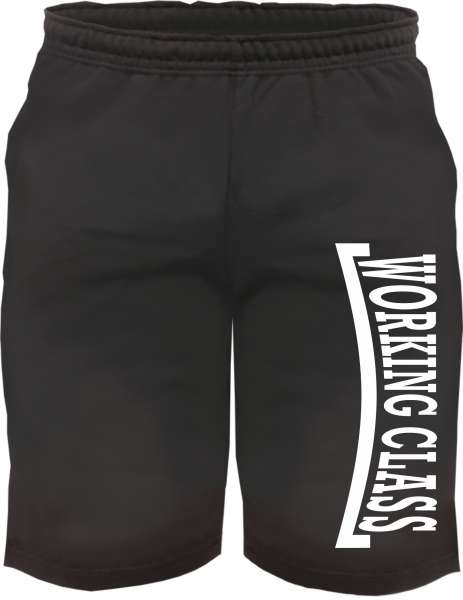 Working Class Sweatshorts - bedruckt - Kurze Hose Shorts - Arbeiterklasse Oi