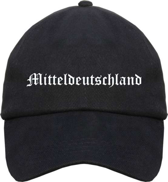 Mitteldeutschland Cappy - Altdeutsch bedruckt - Schirmmütze Cap