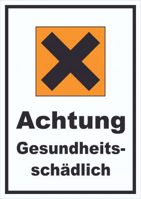 Schild Instabile Explosive Stoffe Symbol Explosion - NTAI
