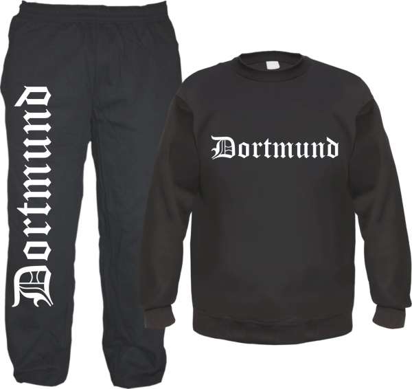 Dortmund Jogginghose und Sweat im Set - Jogginganzug