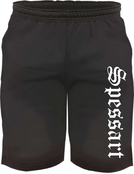 Spessart Sweatshorts - Altdeutsch bedruckt - Kurze Hose Shorts