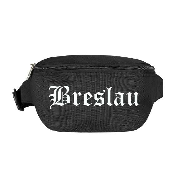 Breslau Bauchtasche - Altdeutsch bedruckt - Gürteltasche Hipbag