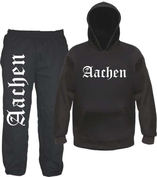 Aachen Jogginganzug - Altdeutsch - Jogginghose und Hoodie