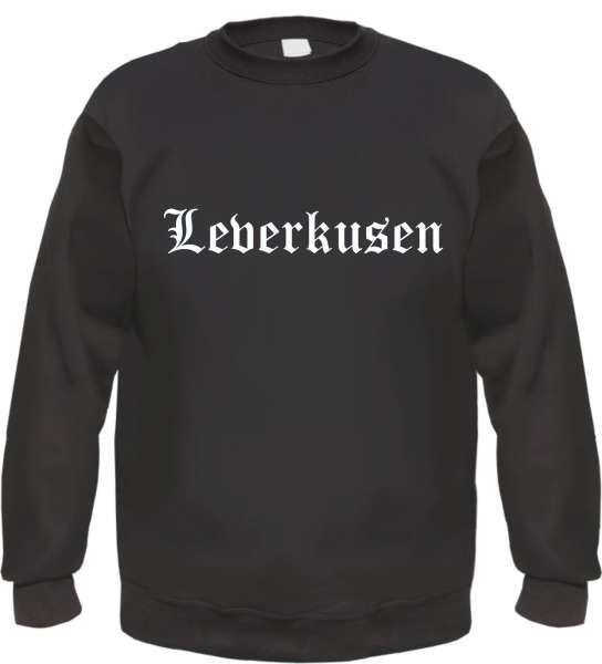 Leverkusen Sweatshirt - Altdeutsch - bedruckt - Pullover